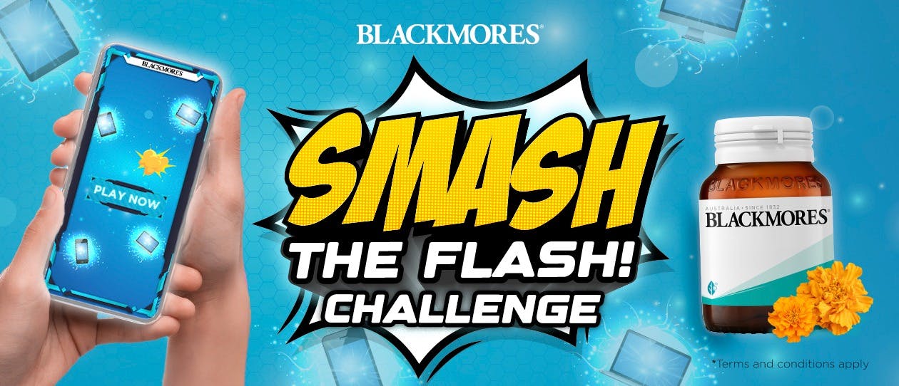 Blackmores Optiblu Smash Challenge